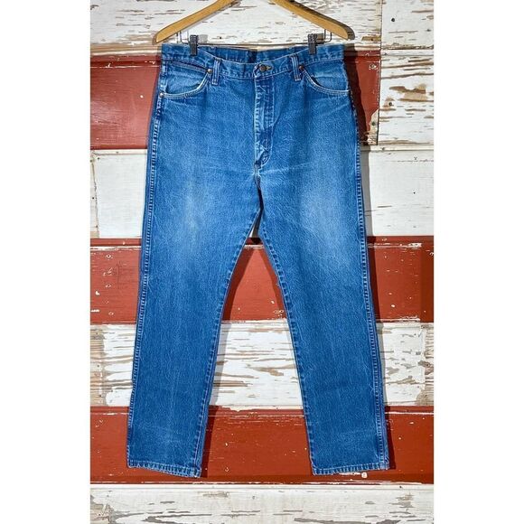 36w 80s USA Vintage Wrangler‎ Jeans - Picture 2 of 9